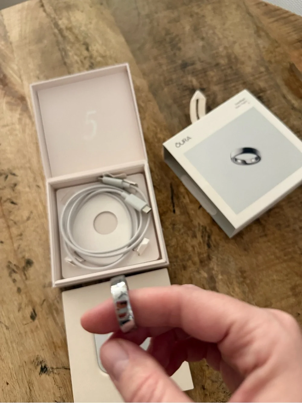 Oura Ring Gen 5 - Silver Size 9
